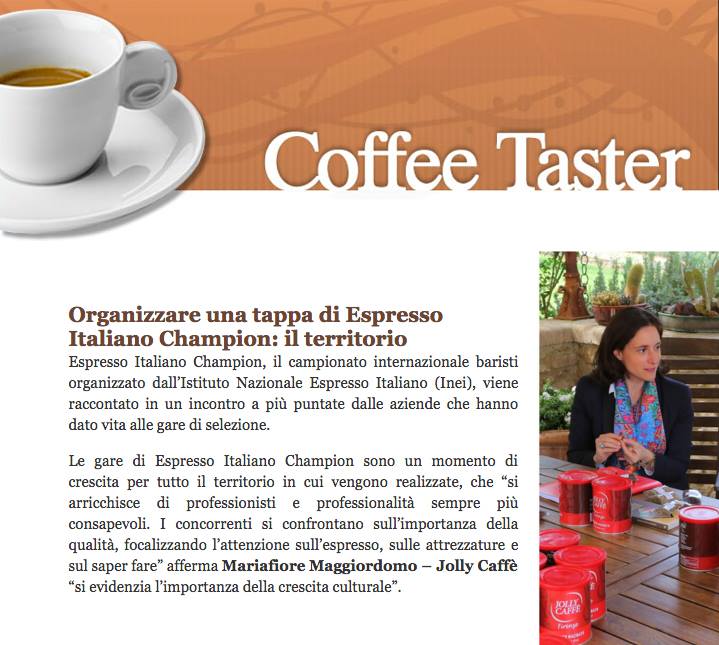 COFFEE TASTER